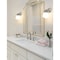 Z-Lite Vaughn Wall Sconce, 1-Light, 7.75 In.W x 6 In.L x 9.5 In.H, Brushed Nickel/Matte Opal 735-1S-BN - alternate 4